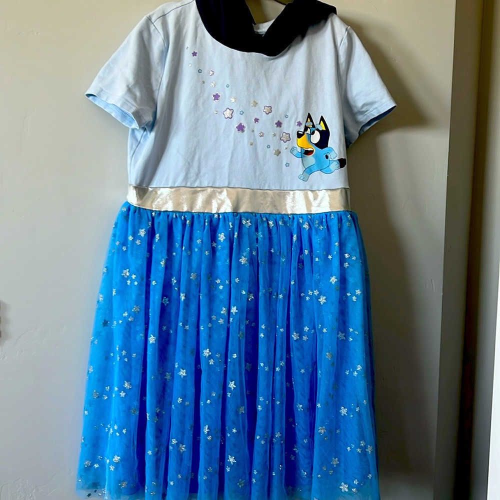 Hooded Bluey Dress | XL